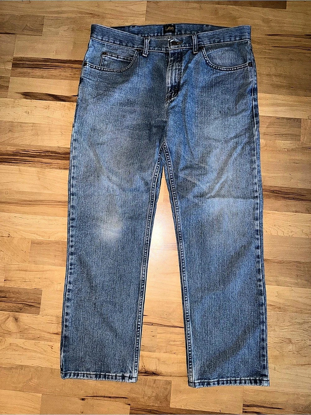 Lee Men's Regular Fit Straight Leg Jeans